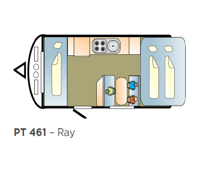 400 Series Pop Top Ray Slide out 461