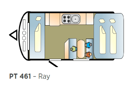400 Series Pop Top Ray Slide out 461