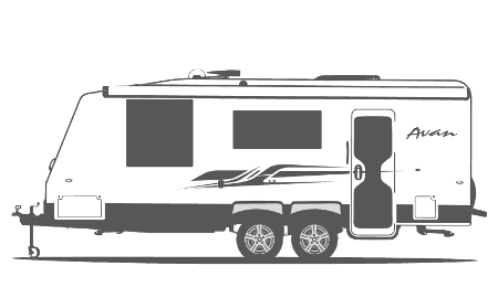 avan 600 series hardtop line art